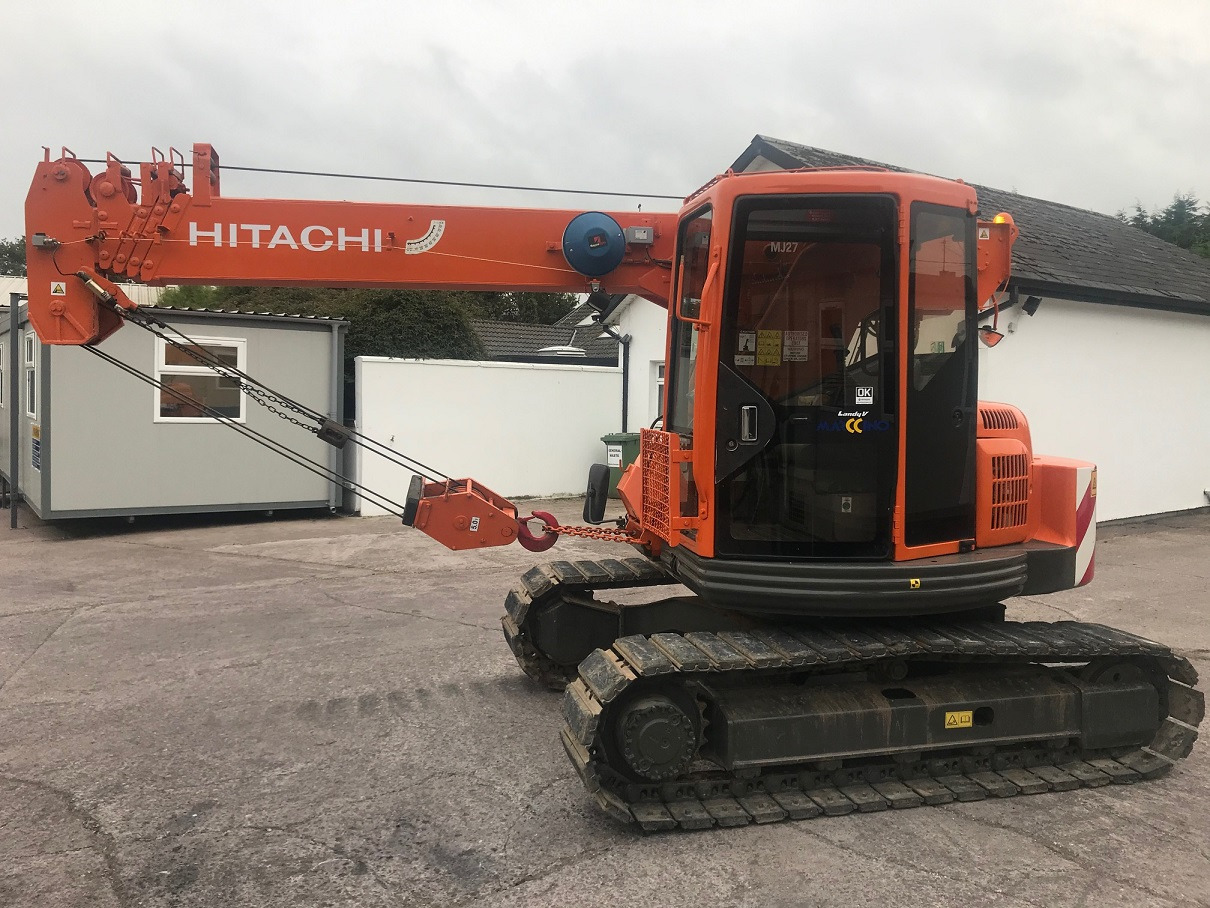 HITACHI EX75URT, 5 Ton Tele Crawler Crane - Derek bergerak: gambar 2 HITACHI EX75URT, 5 Ton Tele Crawler Crane - Derek bergerak: gambar 2