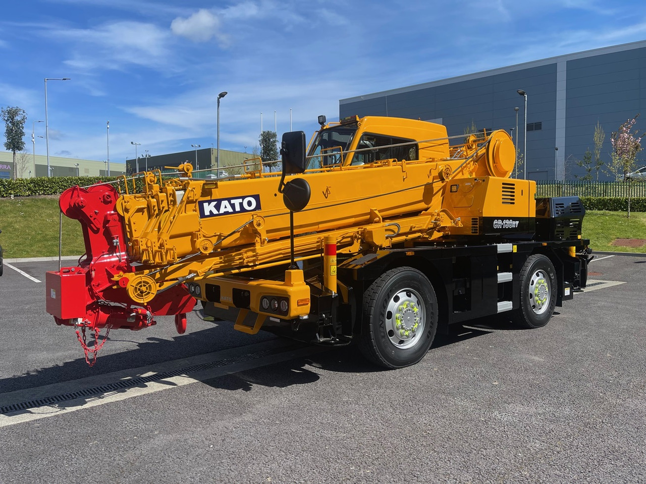 KATO CR-130Rv - 13 Ton Crane - Joystick Control & Stage V Engine - Derek bergerak: gambar 1 KATO CR-130Rv - 13 Ton Crane - Joystick Control & Stage V Engine - Derek bergerak: gambar 1