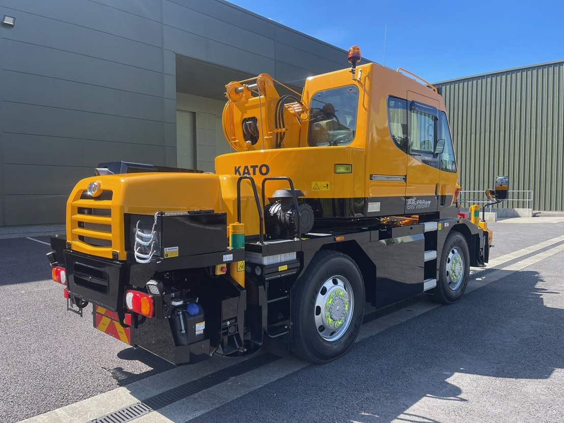 KATO CR-130Rv - 13 Ton Crane - Joystick Control & Stage V Engine - Derek bergerak: gambar 4 KATO CR-130Rv - 13 Ton Crane - Joystick Control & Stage V Engine - Derek bergerak: gambar 4