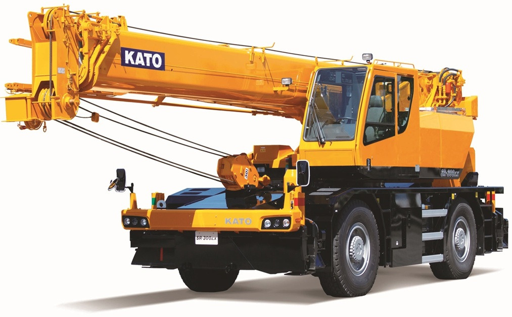 KATO SR-300Lx - 30 Ton Rough Terrain Crane - Derek medan kasar: gambar 1 KATO SR-300Lx - 30 Ton Rough Terrain Crane - Derek medan kasar: gambar 1