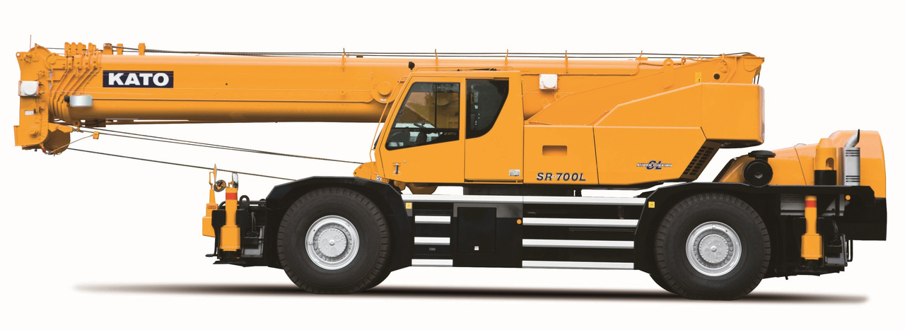 KATO SR-700L II - 70 Ton Crane with Hydraulic Fly Jib - Derek medan kasar: gambar 4 KATO SR-700L II - 70 Ton Crane with Hydraulic Fly Jib - Derek medan kasar: gambar 4
