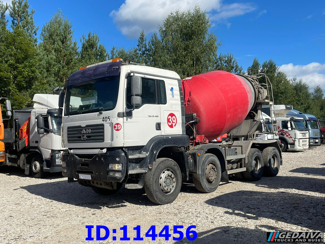 MAN TGA 35.480 8X4 8m3 Manual - Truk pengaduk beton: gambar 1 MAN TGA 35.480 8X4 8m3 Manual - Truk pengaduk beton: gambar 1