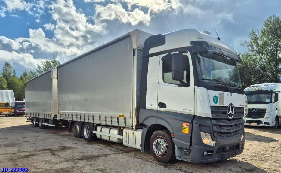 MERCEDES-BENZ Actros 2542 6x2 Euro6 + Wielton trailer - Truk dengan terpal samping: gambar 4 MERCEDES-BENZ Actros 2542 6x2 Euro6 + Wielton trailer - Truk dengan terpal samping: gambar 4