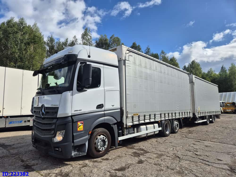 MERCEDES-BENZ Actros 2542 6x2 Euro6 + Wielton trailer - Truk dengan terpal samping: gambar 1 MERCEDES-BENZ Actros 2542 6x2 Euro6 + Wielton trailer - Truk dengan terpal samping: gambar 1