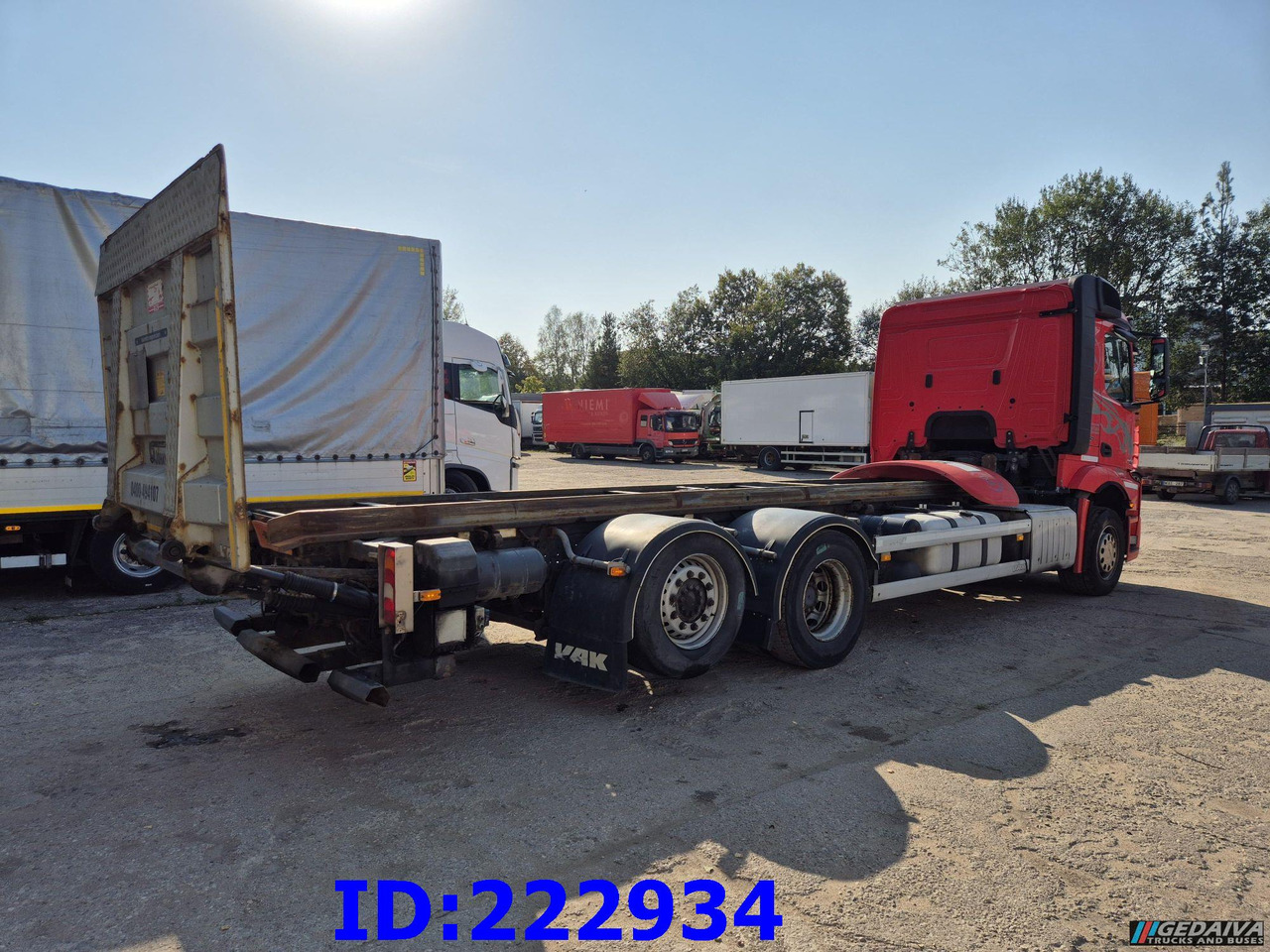 MERCEDES-BENZ Actros 2545 6x2 Euro5 - Truk sasis: gambar 5 MERCEDES-BENZ Actros 2545 6x2 Euro5 - Truk sasis: gambar 5