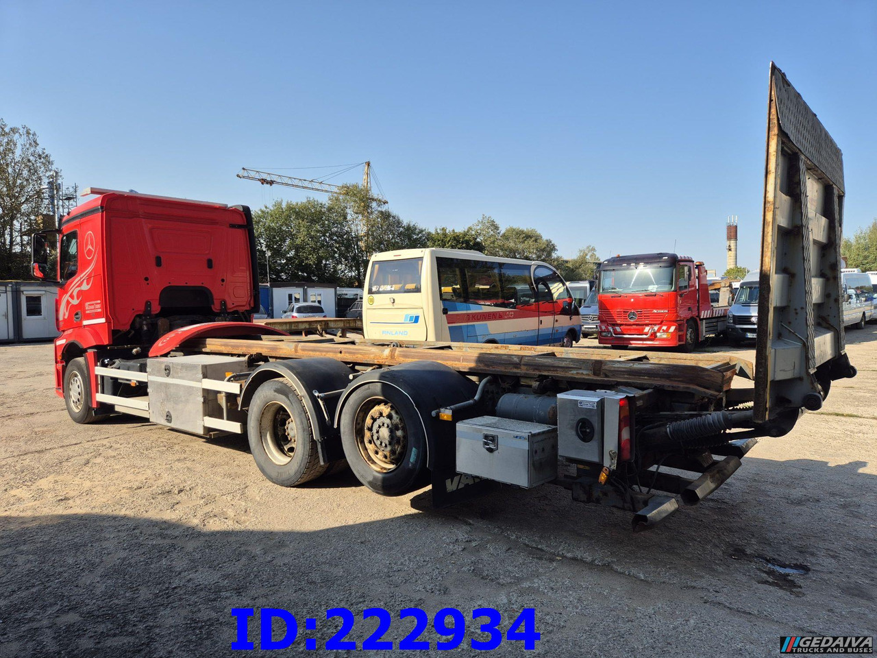 MERCEDES-BENZ Actros 2545 6x2 Euro5 - Truk sasis: gambar 5 MERCEDES-BENZ Actros 2545 6x2 Euro5 - Truk sasis: gambar 5
