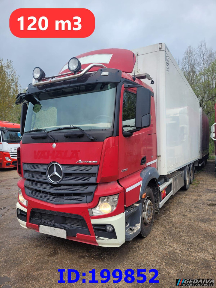 MERCEDES-BENZ Actros 2551 6x2 Euro5 + tilt trailer - Truk box: gambar 5 MERCEDES-BENZ Actros 2551 6x2 Euro5 + tilt trailer - Truk box: gambar 5