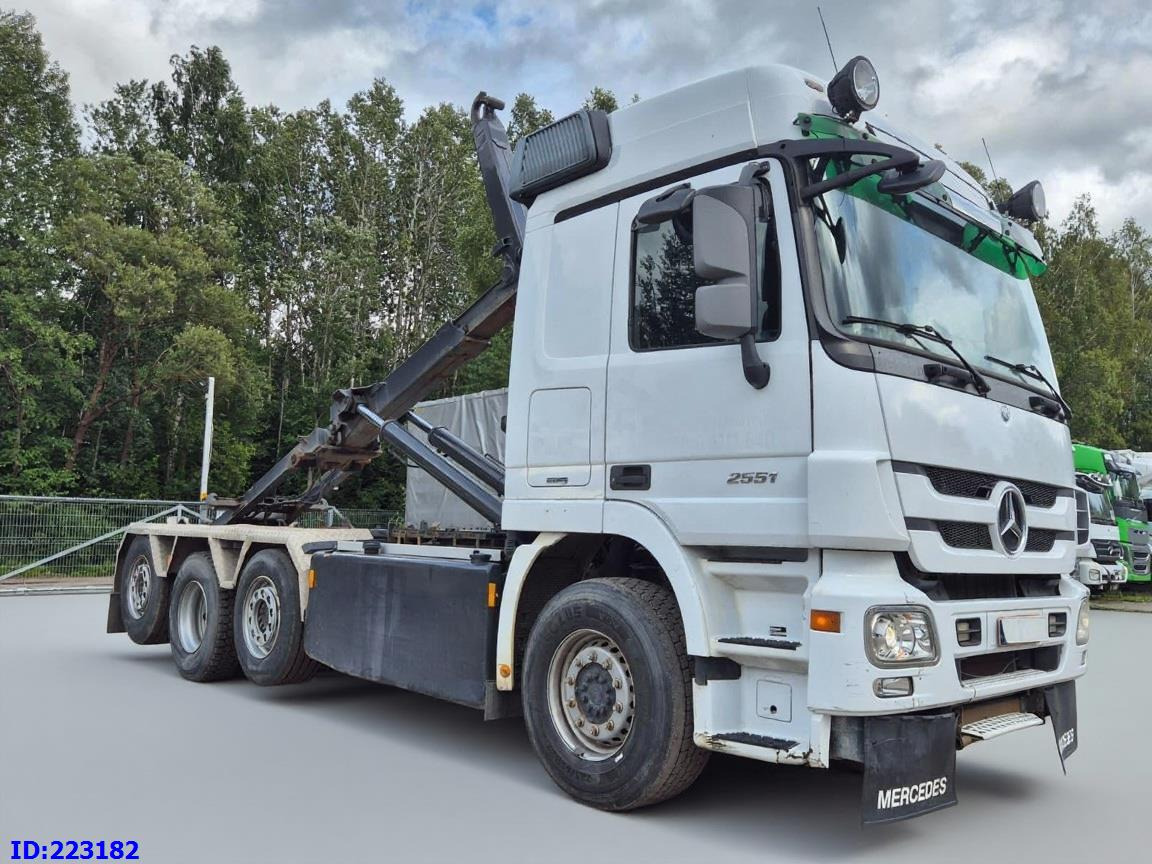 MERCEDES-BENZ Actros 2551 8x2 V8 Retarder - Hook lift: gambar 1 MERCEDES-BENZ Actros 2551 8x2 V8 Retarder - Hook lift: gambar 1