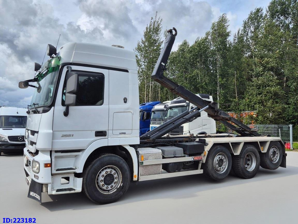 MERCEDES-BENZ Actros 2551 8x2 V8 Retarder - Hook lift: gambar 2 MERCEDES-BENZ Actros 2551 8x2 V8 Retarder - Hook lift: gambar 2