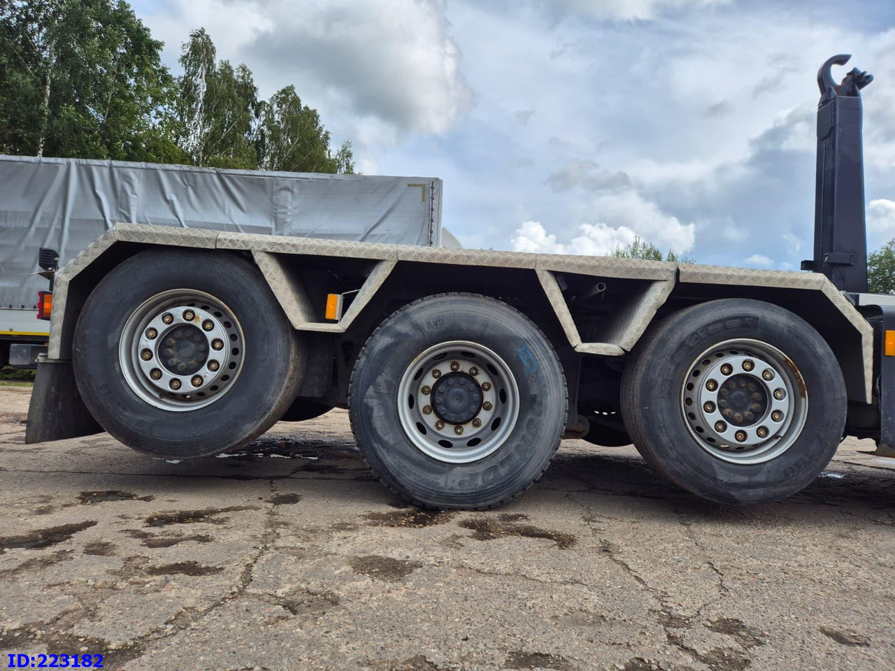 Hook lift MERCEDES-BENZ Actros 2551 8x2 V8 Retarder: gambar 6