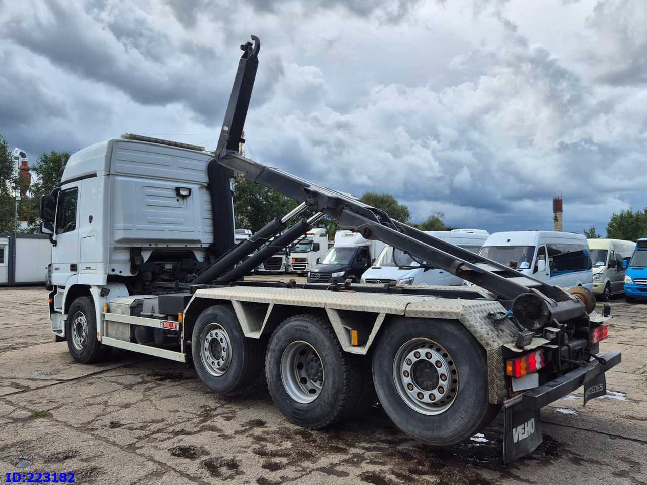 Hook lift MERCEDES-BENZ Actros 2551 8x2 V8 Retarder: gambar 8