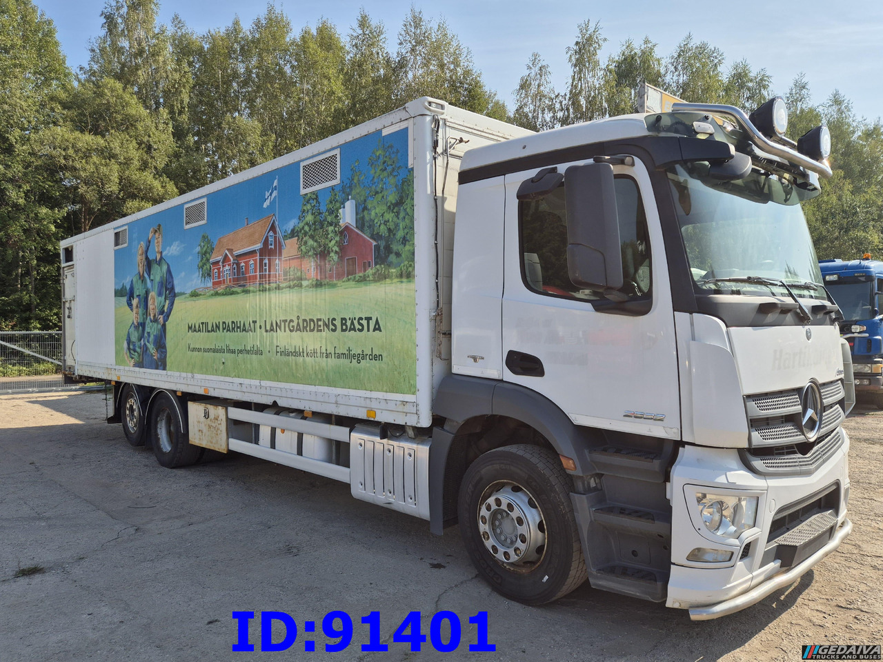 MERCEDES-BENZ Antos 2532 - 6x2 - Euro 6 - Animal transport - Truk pengangkut hewan: gambar 4 MERCEDES-BENZ Antos 2532 - 6x2 - Euro 6 - Animal transport - Truk pengangkut hewan: gambar 4