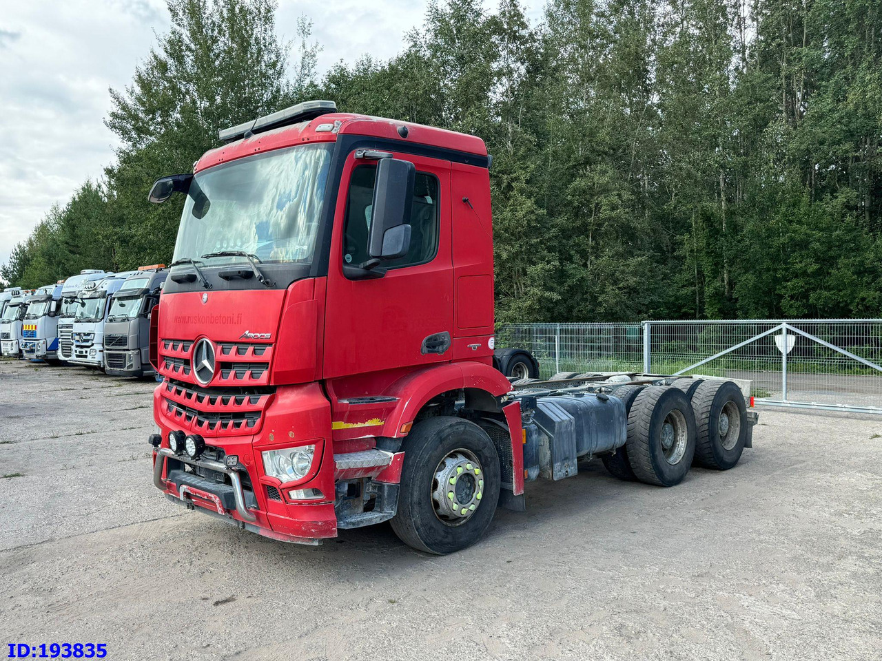 MERCEDES-BENZ Arocs 2840 6x4 Manual Euro6 - Truk sasis: gambar 1 MERCEDES-BENZ Arocs 2840 6x4 Manual Euro6 - Truk sasis: gambar 1