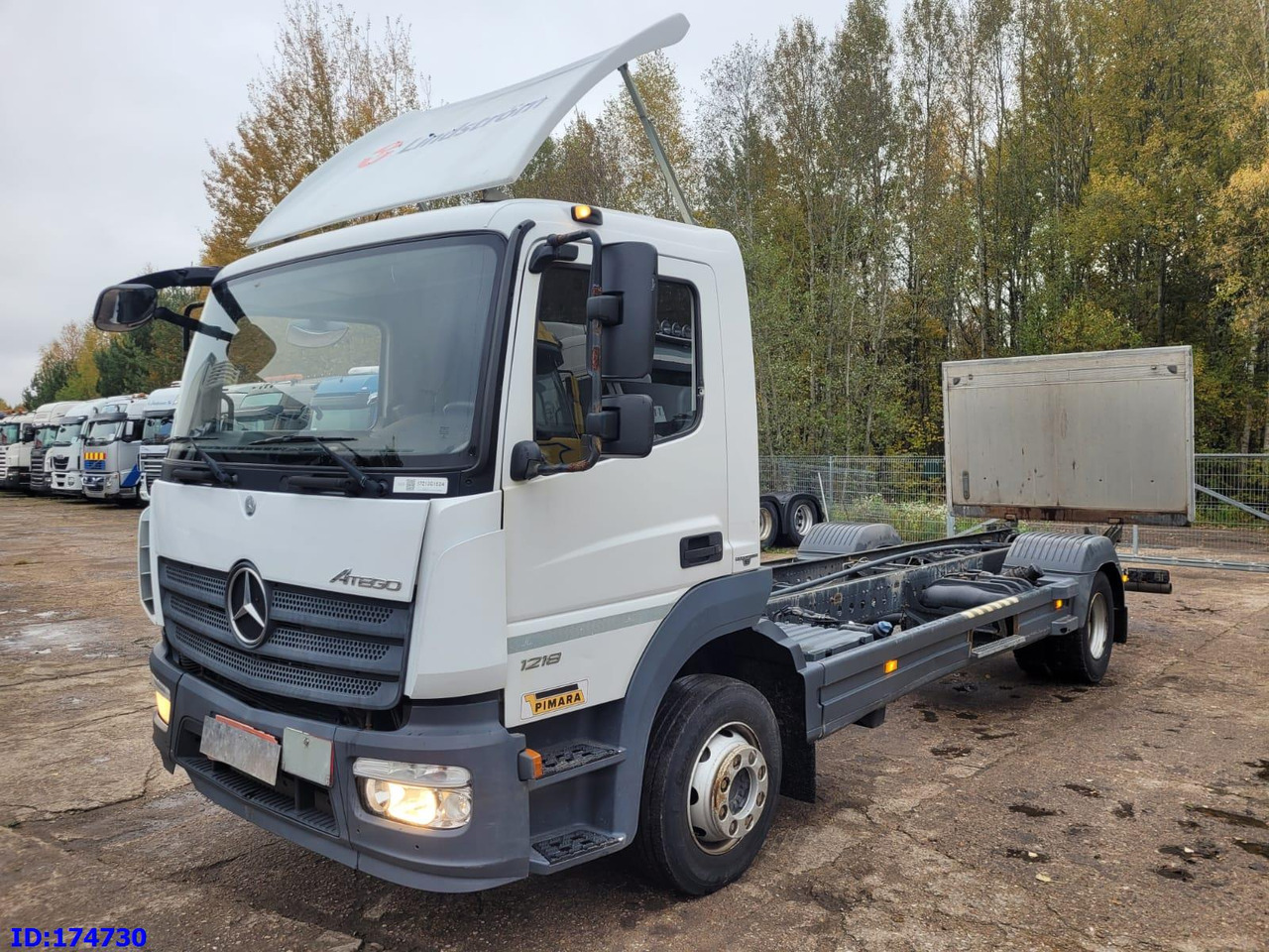 MERCEDES-BENZ Atego 1218 - Euro6 - Manual - Full Steel - Truk sasis: gambar 1 MERCEDES-BENZ Atego 1218 - Euro6 - Manual - Full Steel - Truk sasis: gambar 1