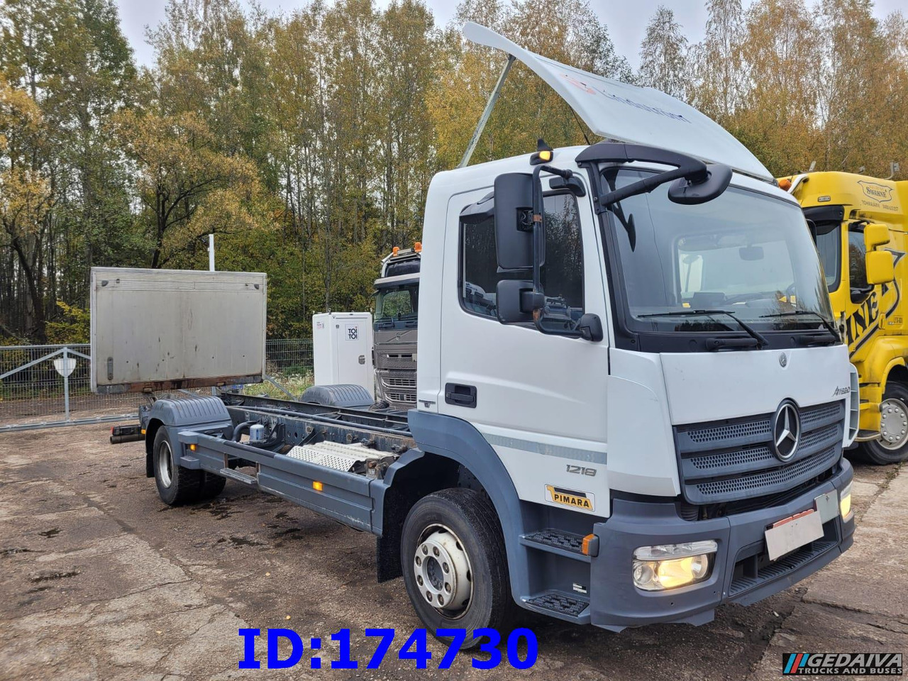 MERCEDES-BENZ Atego 1218 - Euro6 - Manual - Full Steel - Truk sasis: gambar 4 MERCEDES-BENZ Atego 1218 - Euro6 - Manual - Full Steel - Truk sasis: gambar 4
