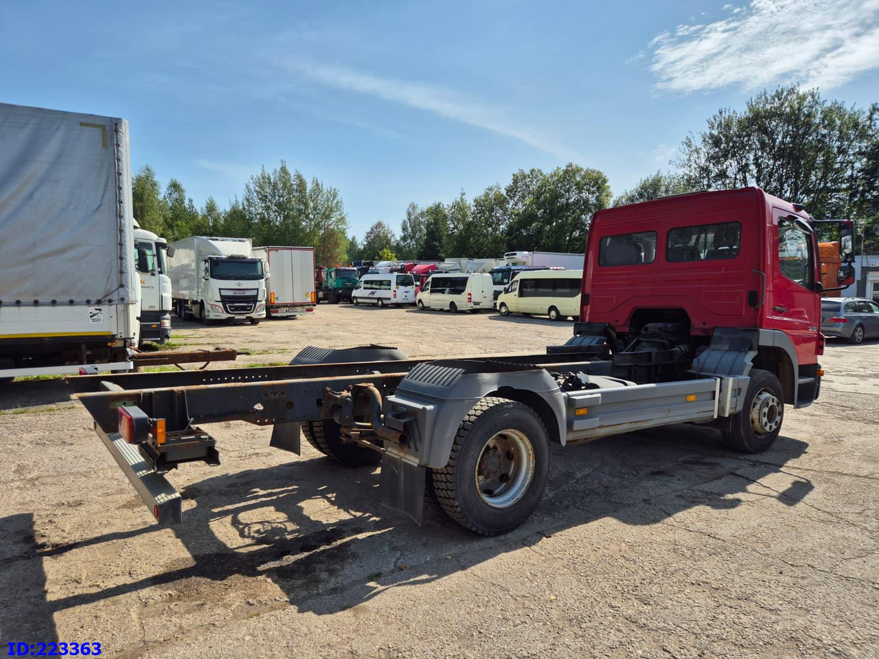 MERCEDES-BENZ Atego 1218 - Full steel - Manual (3 seats) - Truk sasis: gambar 5 MERCEDES-BENZ Atego 1218 - Full steel - Manual (3 seats) - Truk sasis: gambar 5