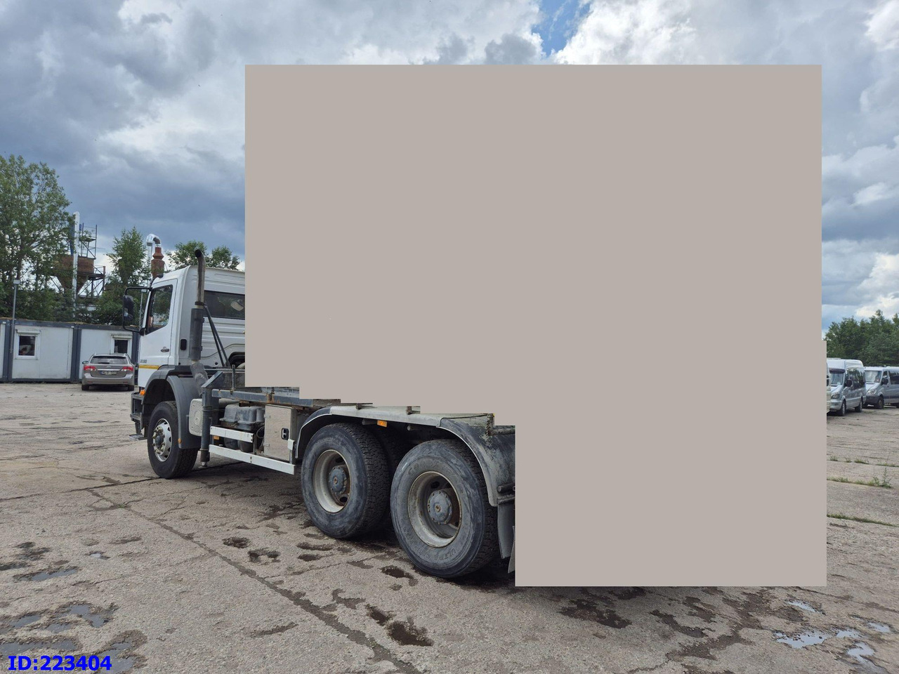Truk sasis MERCEDES-BENZ Atego 2628 6x4 Full steel: gambar 6