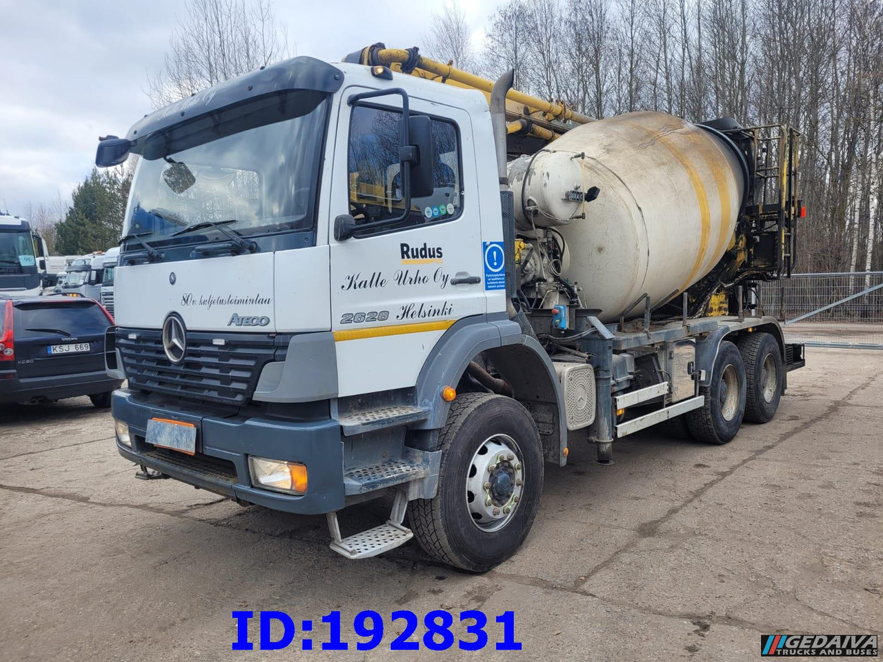 MERCEDES-BENZ Atego 2628 6x4 Schwing 17m 9m3 - Truk pompa beton: gambar 4 MERCEDES-BENZ Atego 2628 6x4 Schwing 17m 9m3 - Truk pompa beton: gambar 4
