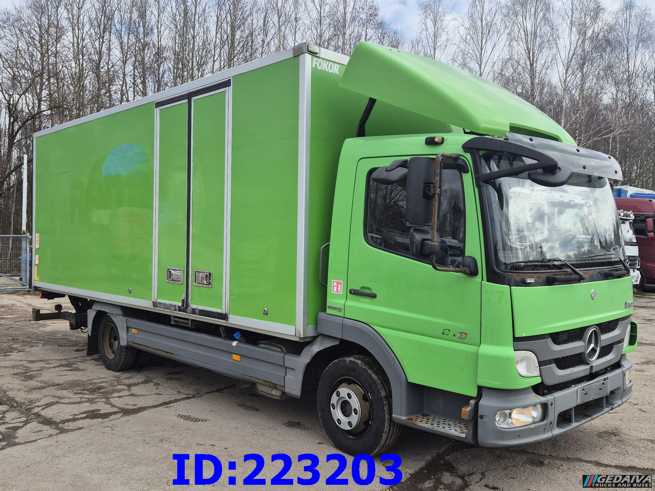 MERCEDES-BENZ Atego 818 4x2 Euro5 Manual - Truk box: gambar 4 MERCEDES-BENZ Atego 818 4x2 Euro5 Manual - Truk box: gambar 4