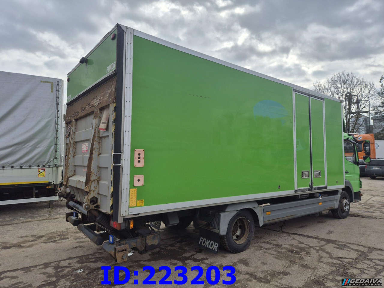 MERCEDES-BENZ Atego 818 4x2 Euro5 Manual - Truk box: gambar 5 MERCEDES-BENZ Atego 818 4x2 Euro5 Manual - Truk box: gambar 5
