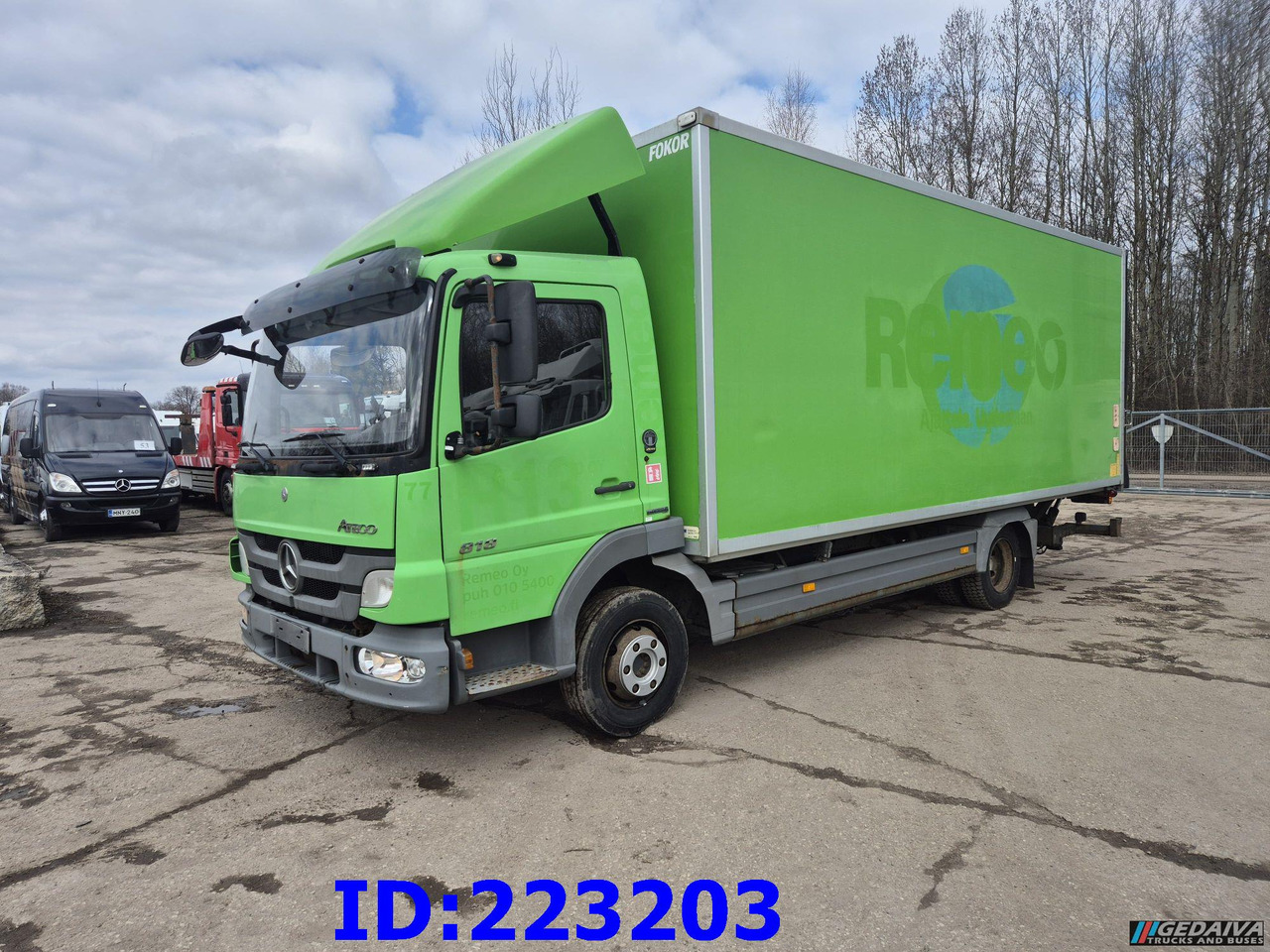 MERCEDES-BENZ Atego 818 4x2 Euro5 Manual - Truk box: gambar 1 MERCEDES-BENZ Atego 818 4x2 Euro5 Manual - Truk box: gambar 1