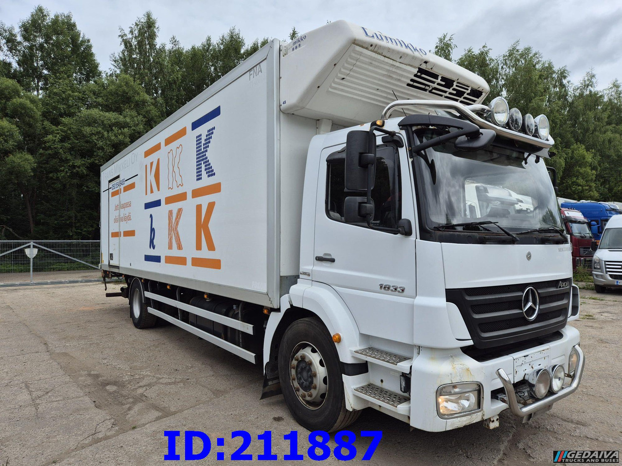 MERCEDES-BENZ Axor 1833 - Manual - Truk berpendingin: gambar 4 MERCEDES-BENZ Axor 1833 - Manual - Truk berpendingin: gambar 4