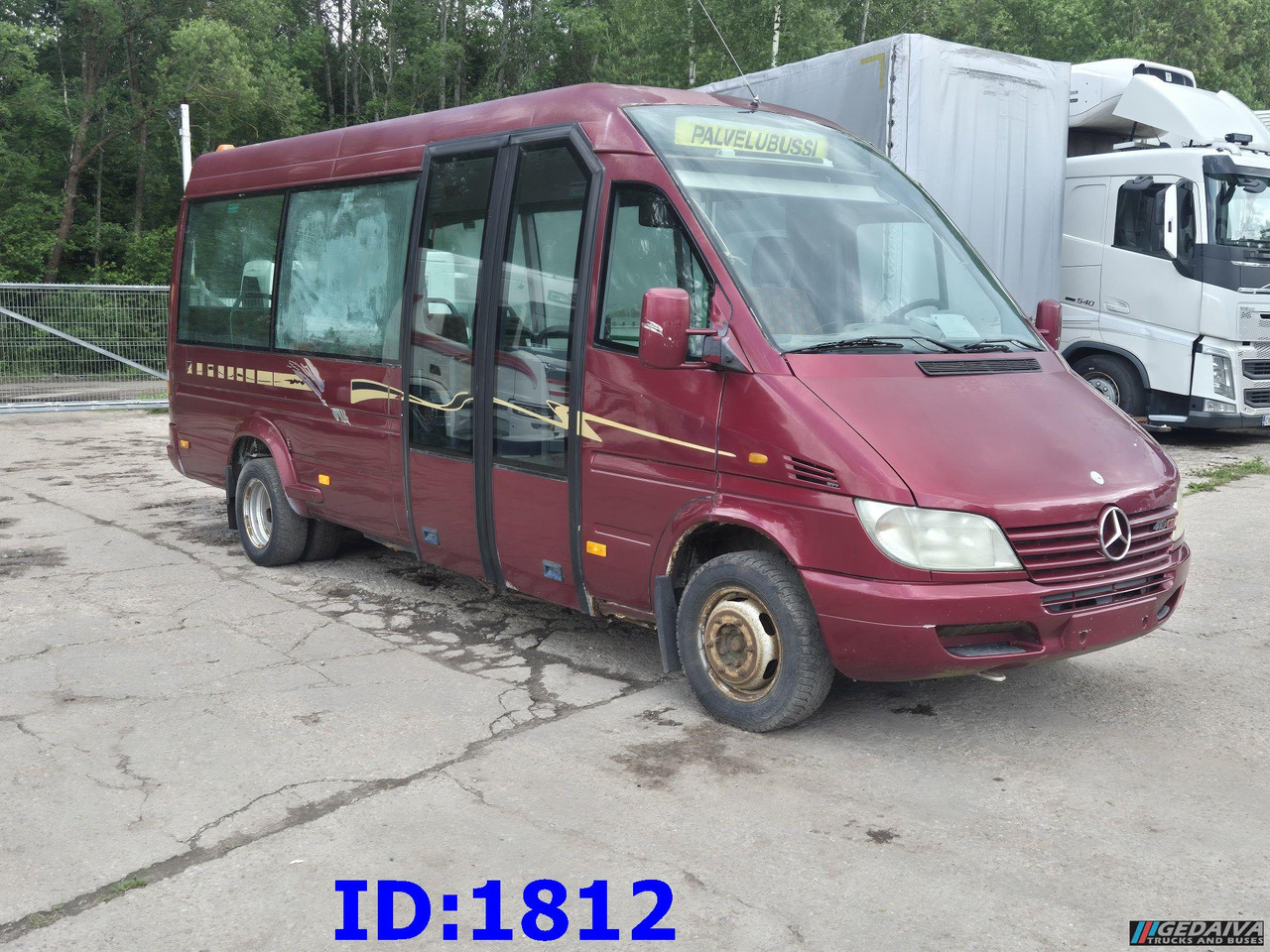MERCEDES-BENZ Sprinter 413 - 17 Place - Bus mini, Van penumpang: gambar 1 MERCEDES-BENZ Sprinter 413 - 17 Place - Bus mini, Van penumpang: gambar 1