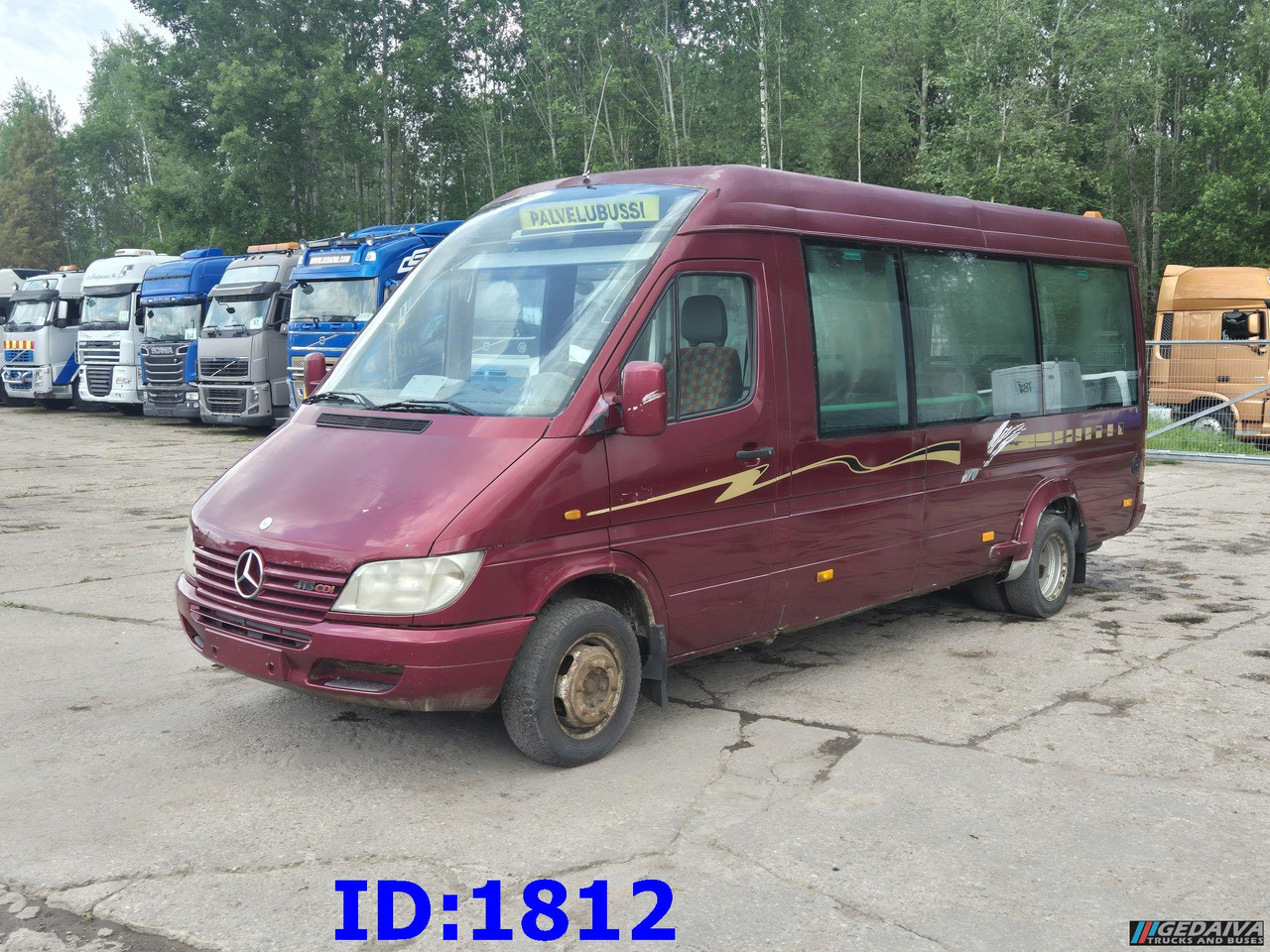 MERCEDES-BENZ Sprinter 413 - 17 Place - Bus mini, Van penumpang: gambar 4 MERCEDES-BENZ Sprinter 413 - 17 Place - Bus mini, Van penumpang: gambar 4