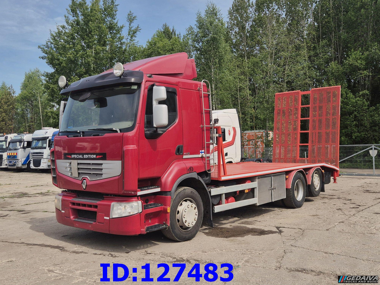 RENAULT Premium 460 6x2 (Steering axel) Euro5 - Truk flatbed: gambar 1 RENAULT Premium 460 6x2 (Steering axel) Euro5 - Truk flatbed: gambar 1
