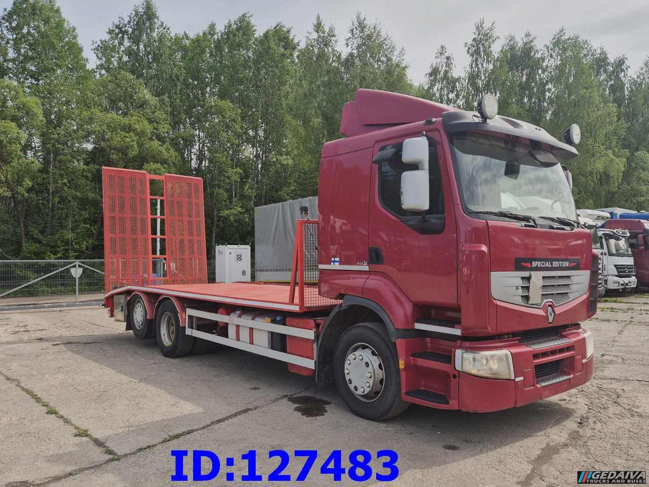 RENAULT Premium 460 6x2 (Steering axel) Euro5 - Truk flatbed: gambar 4 RENAULT Premium 460 6x2 (Steering axel) Euro5 - Truk flatbed: gambar 4