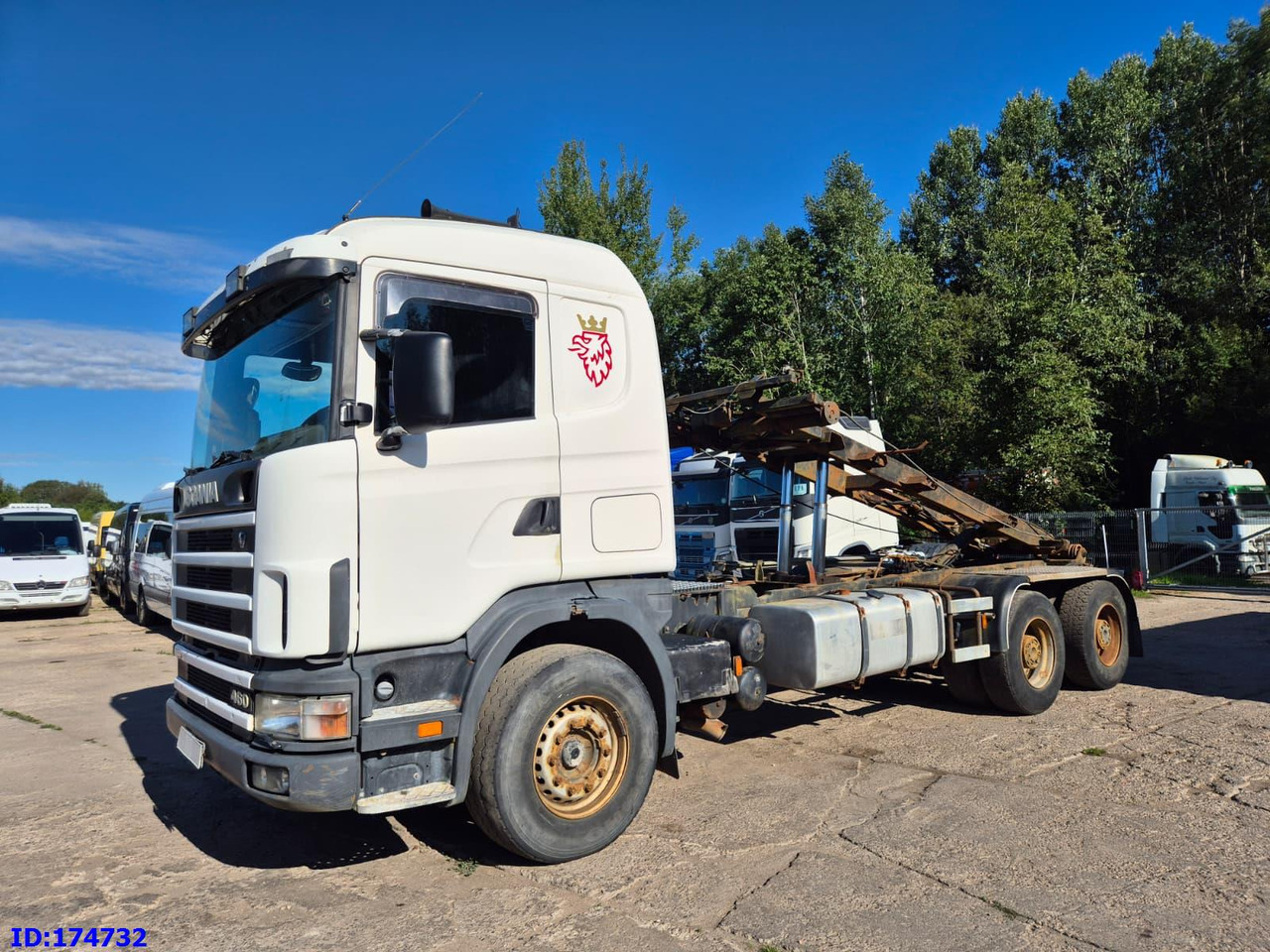 SCANIA 144 - 6x4 - Full Steel - Big Axles - 3 Pedals - Truk jungkit: gambar 1 SCANIA 144 - 6x4 - Full Steel - Big Axles - 3 Pedals - Truk jungkit: gambar 1