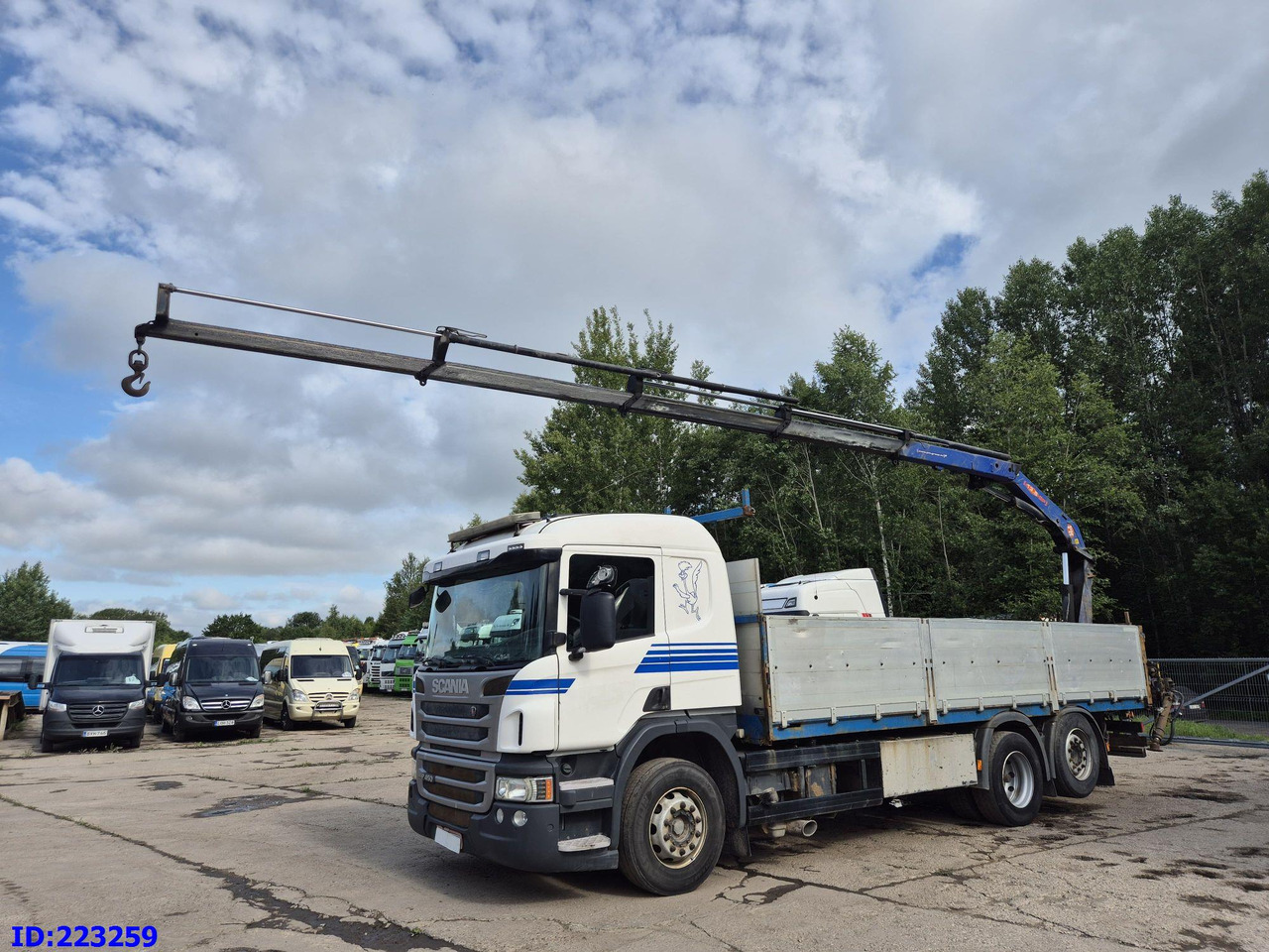 SCANIA P450 6x2 Steering axle Euro6 + PM 13.5SP - Truk flatbed: gambar 1 SCANIA P450 6x2 Steering axle Euro6 + PM 13.5SP - Truk flatbed: gambar 1