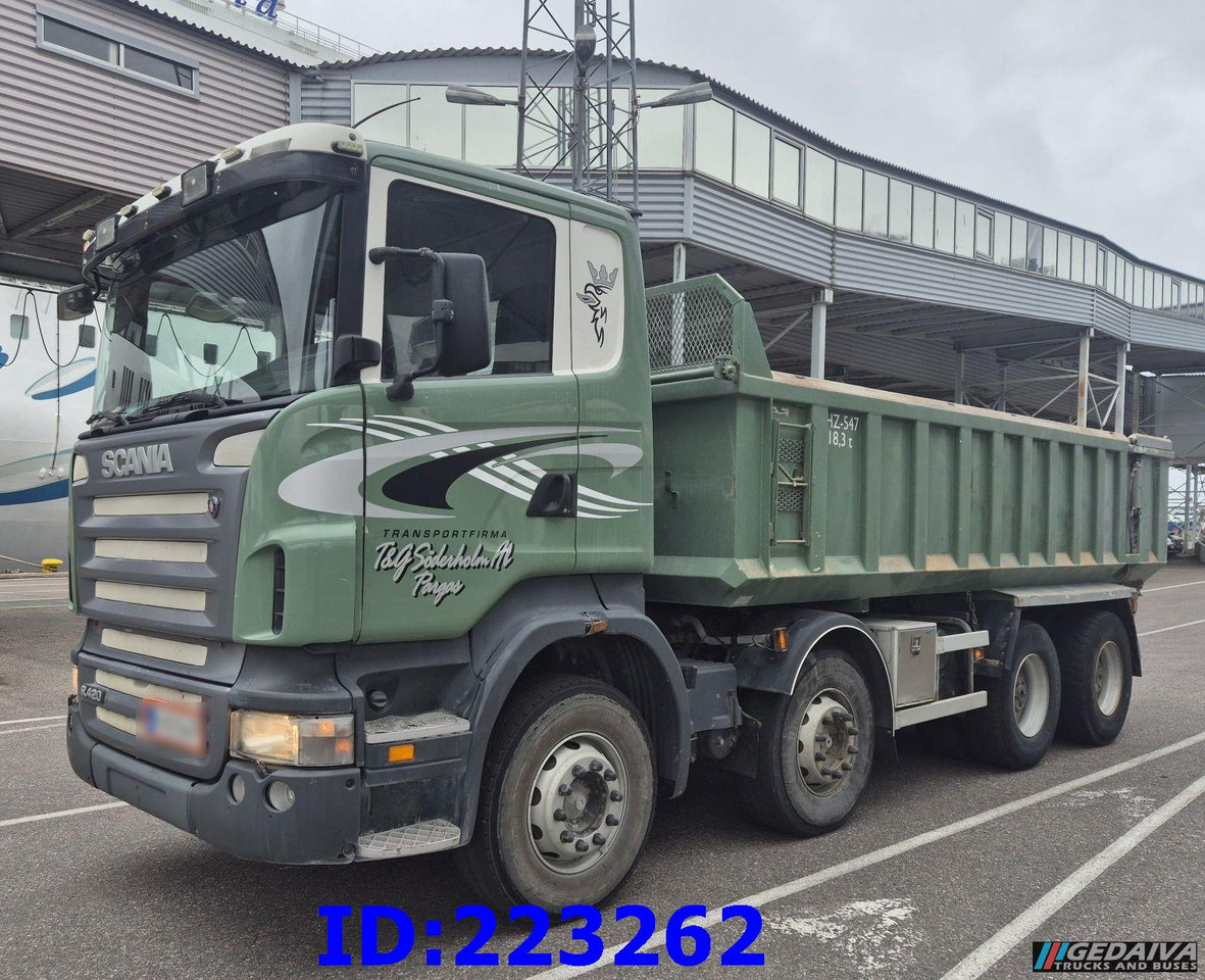 SCANIA R420 8X4 - Truk jungkit: gambar 1 SCANIA R420 8X4 - Truk jungkit: gambar 1