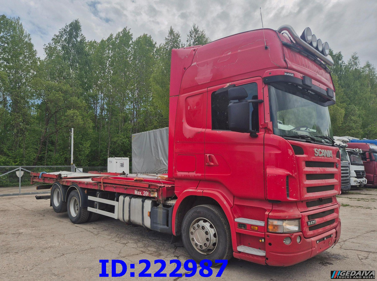 SCANIA R470 6x2 10tyre Manual - Truk flatbed: gambar 4 SCANIA R470 6x2 10tyre Manual - Truk flatbed: gambar 4