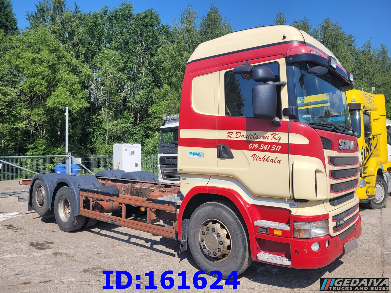 SCANIA R480 6X2 Euro5 Steering axle - Truk sasis: gambar 4 SCANIA R480 6X2 Euro5 Steering axle - Truk sasis: gambar 4