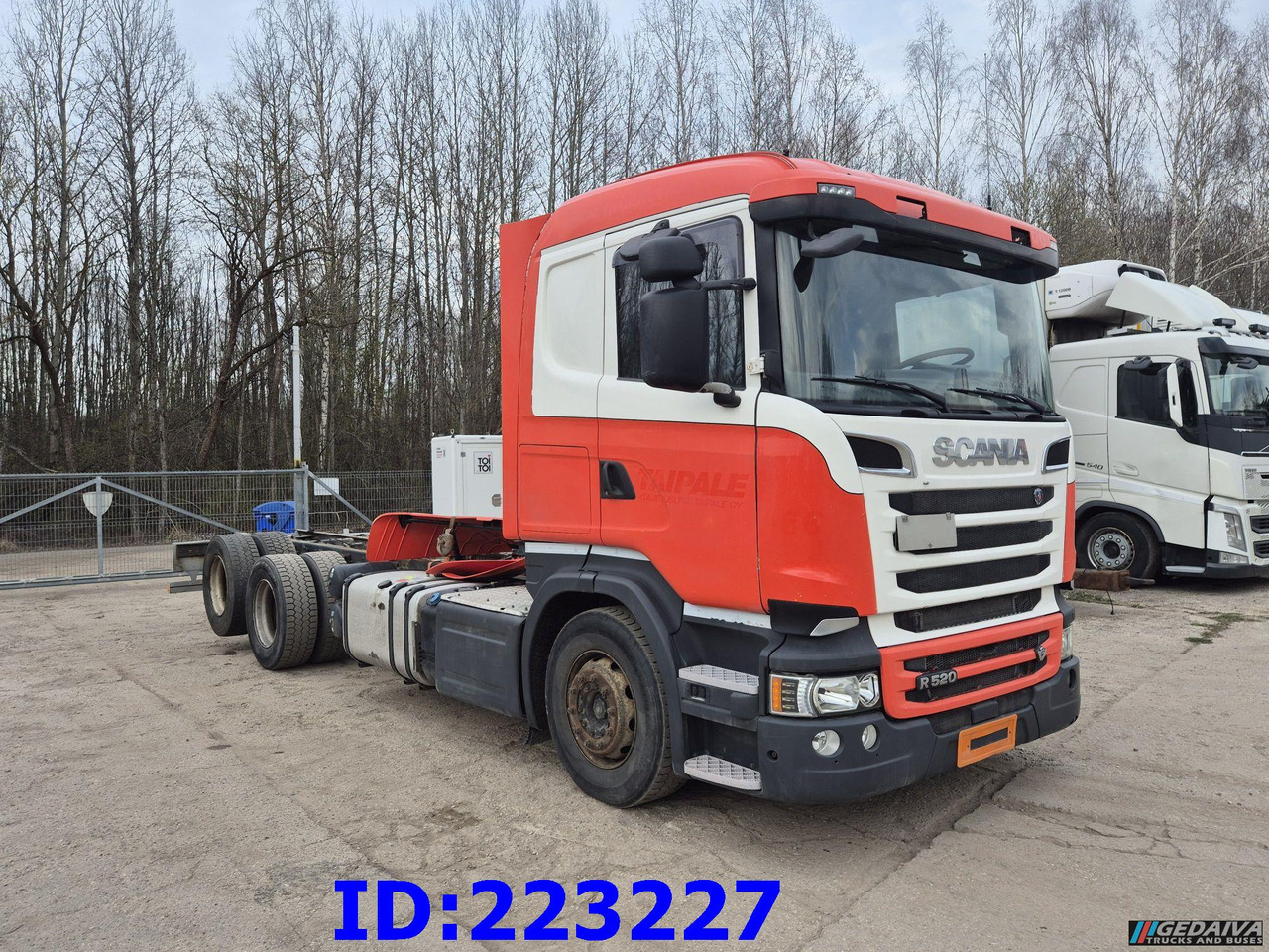 SCANIA R520 6X2 Euro6 - Truk sasis: gambar 4 SCANIA R520 6X2 Euro6 - Truk sasis: gambar 4