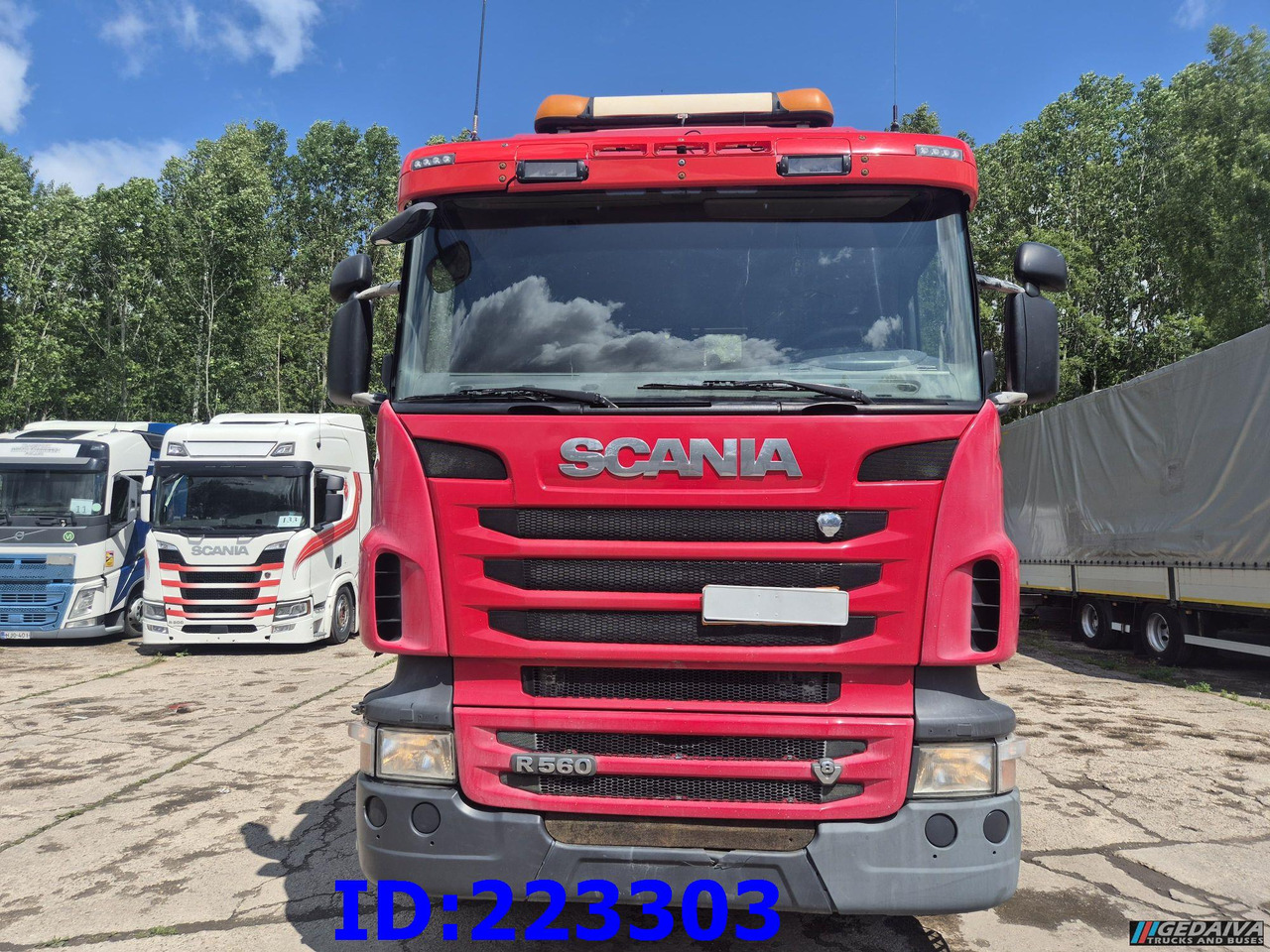 SCANIA R560 8X4 Full steel- Steering axle - Retarder - Truk jungkit: gambar 2 SCANIA R560 8X4 Full steel- Steering axle - Retarder - Truk jungkit: gambar 2