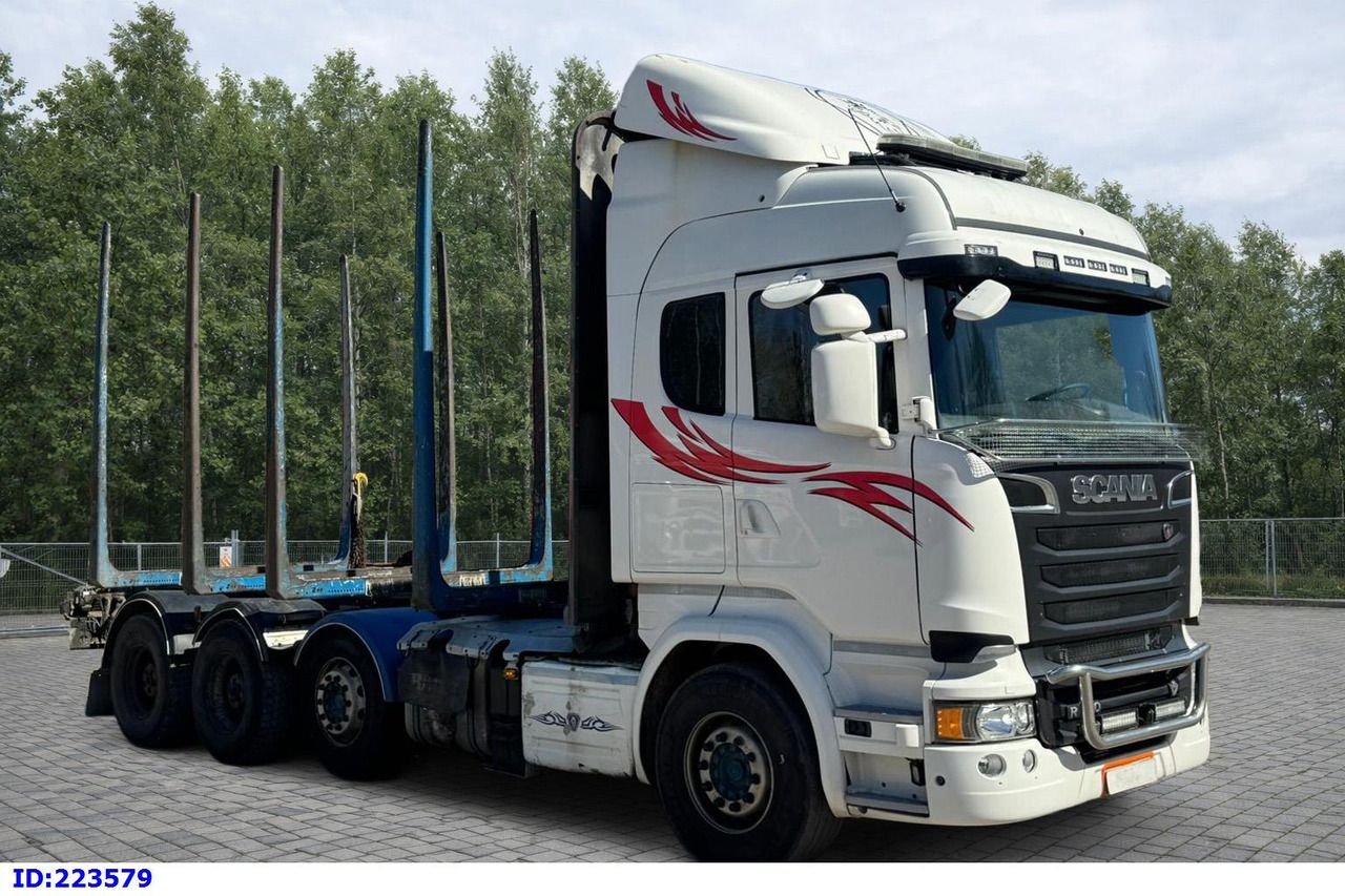 SCANIA R730 8X4 FullSteel BigAxles Retarder - Truk logging: gambar 1 SCANIA R730 8X4 FullSteel BigAxles Retarder - Truk logging: gambar 1