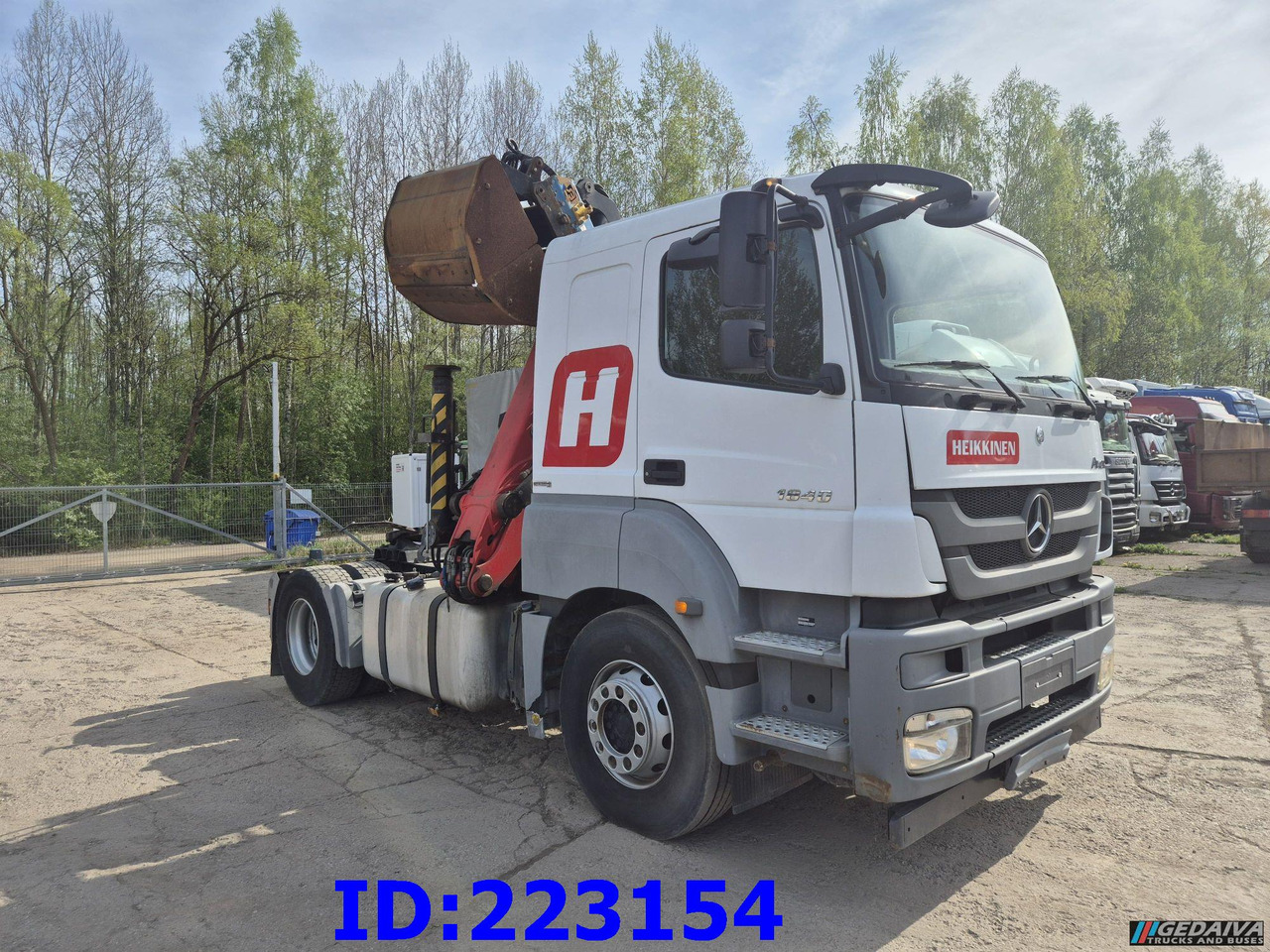 MERCEDES-BENZ Axor 1840 + Crane Epsilon Palfinger PZR601GA - Tractor head: gambar 4 MERCEDES-BENZ Axor 1840 + Crane Epsilon Palfinger PZR601GA - Tractor head: gambar 4