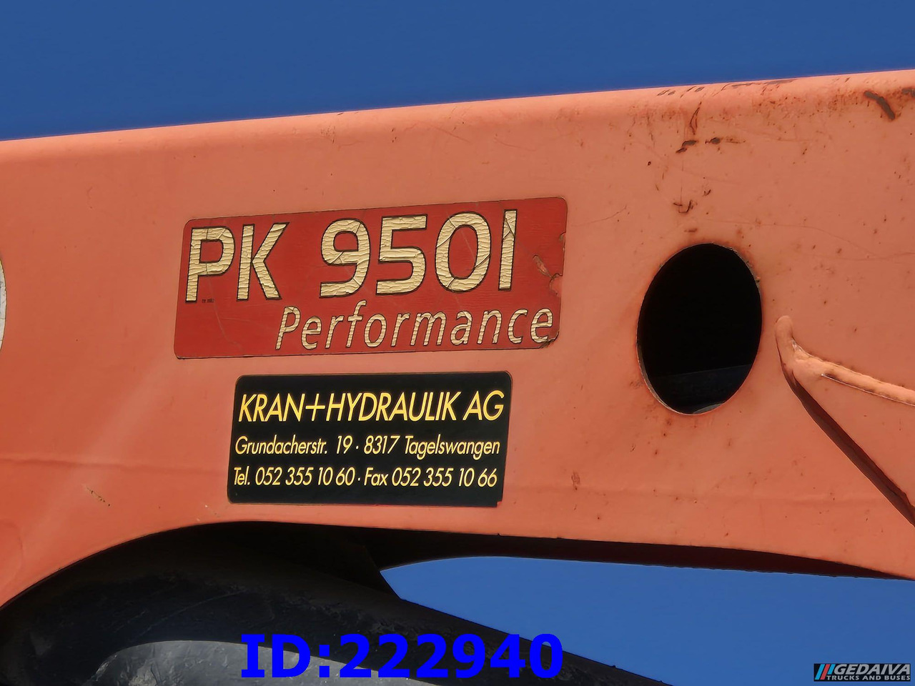 VOLVO FH12 420HP + Crane Palfinger PK9501 - Truk flatbed: gambar 5 VOLVO FH12 420HP + Crane Palfinger PK9501 - Truk flatbed: gambar 5