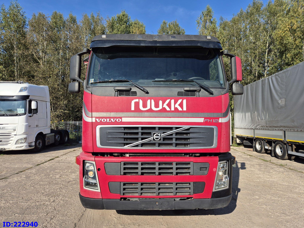 VOLVO FH12 420HP + Crane Palfinger PK9501 - Truk flatbed: gambar 2 VOLVO FH12 420HP + Crane Palfinger PK9501 - Truk flatbed: gambar 2