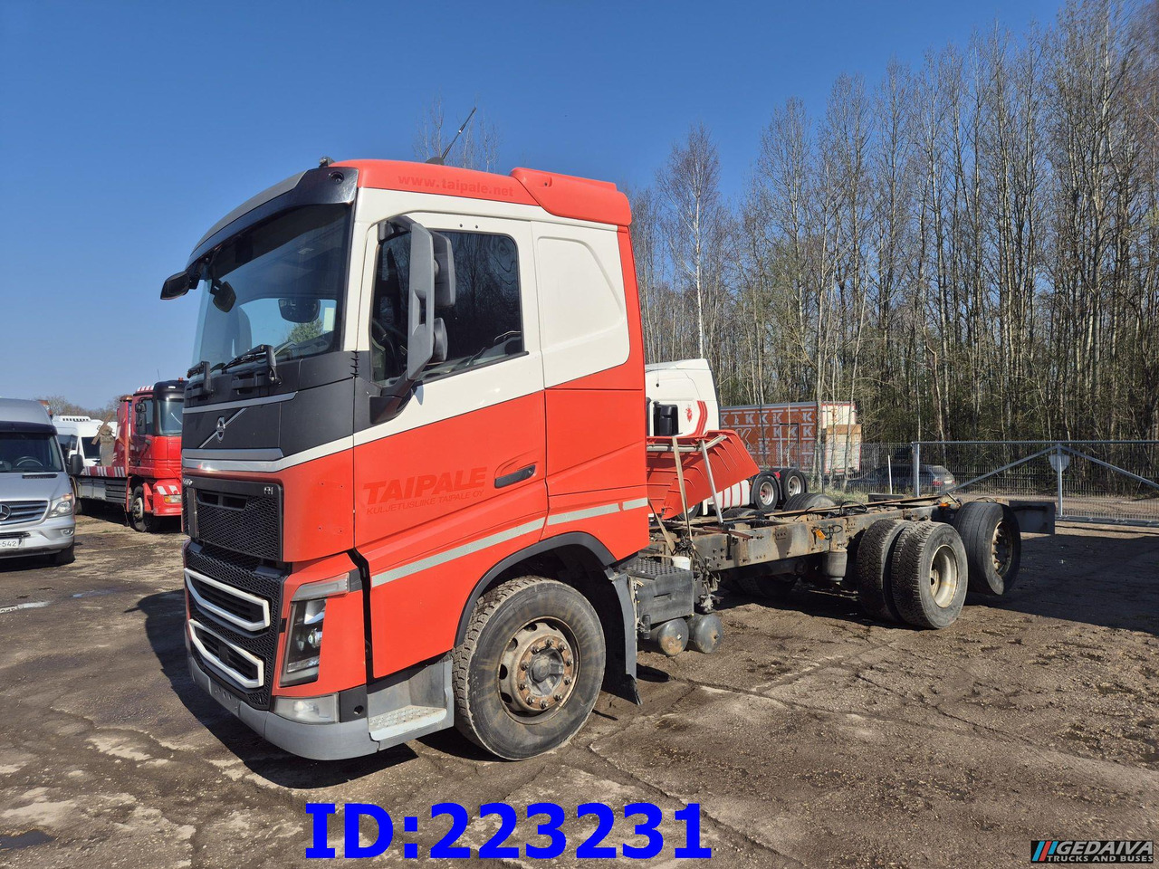 VOLVO FH13 540HP 6X2 Euro6 - Truk sasis: gambar 1 VOLVO FH13 540HP 6X2 Euro6 - Truk sasis: gambar 1