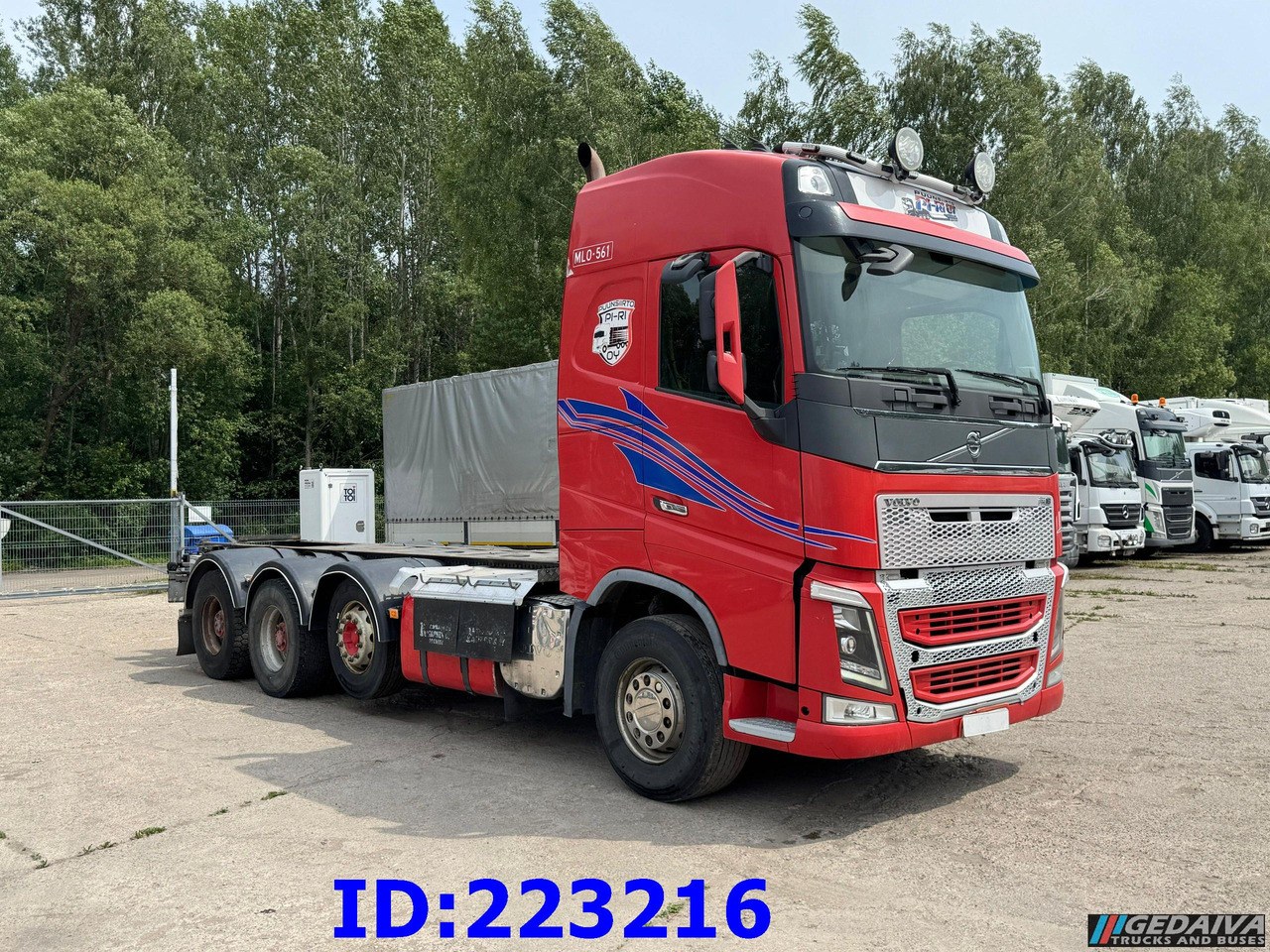 VOLVO FH16 700HP 8X4 Big axle - Truk sasis: gambar 4 VOLVO FH16 700HP 8X4 Big axle - Truk sasis: gambar 4
