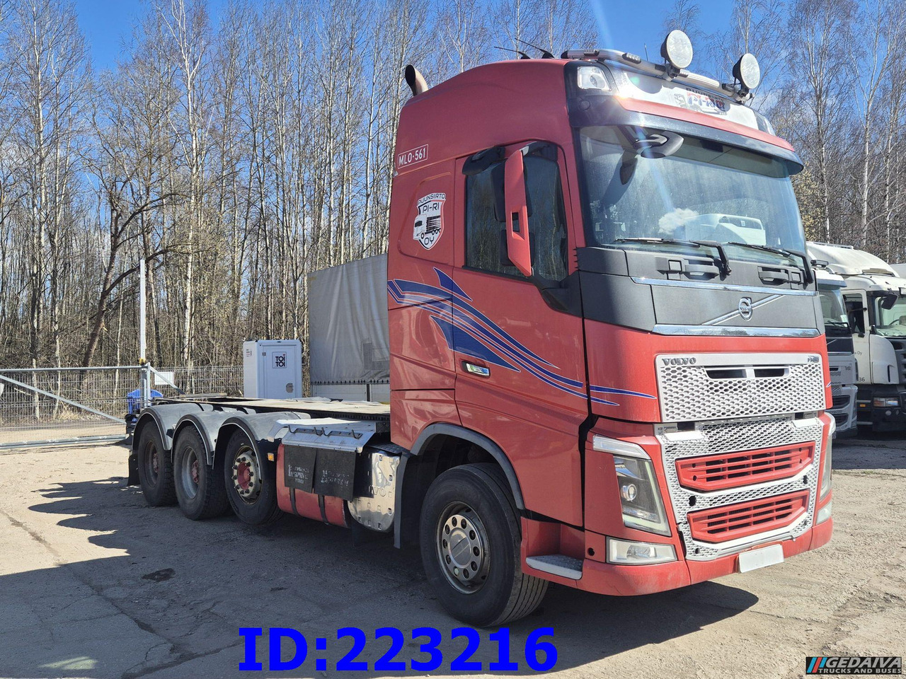 VOLVO FH16 700HP 8X4 Big axle - Truk sasis: gambar 4 VOLVO FH16 700HP 8X4 Big axle - Truk sasis: gambar 4