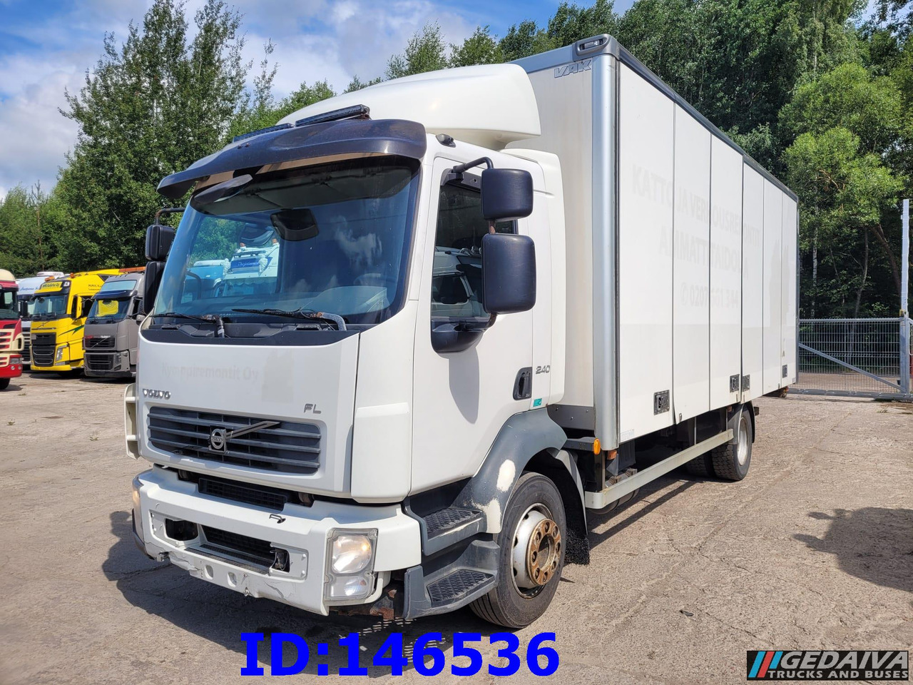 VOLVO FL 240HP - 4x2 - Manual - Euro5 - Truk box: gambar 1 VOLVO FL 240HP - 4x2 - Manual - Euro5 - Truk box: gambar 1