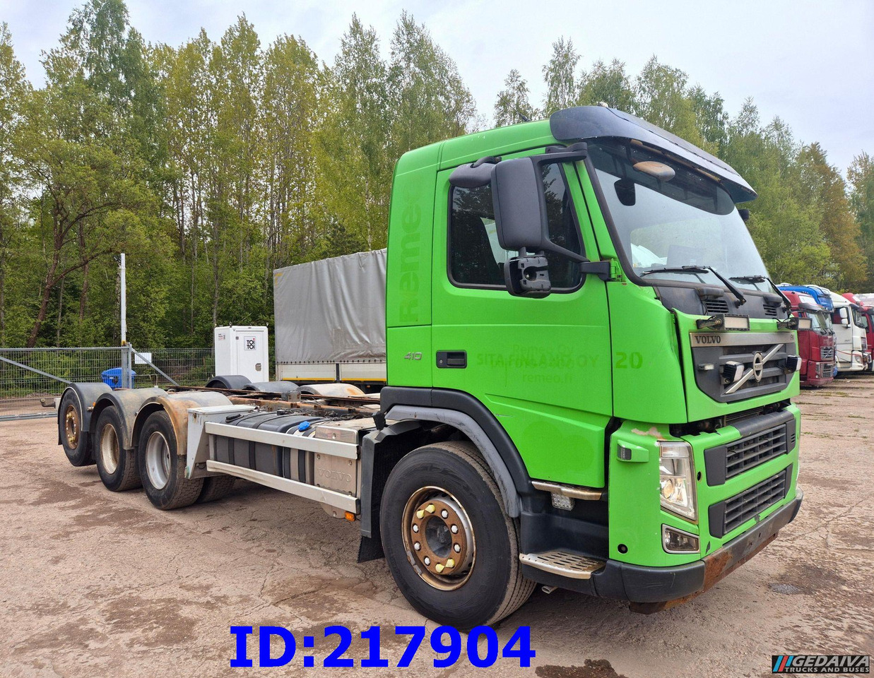 VOLVO FM 410HP 8x4 (Steering axle) - Truk sasis: gambar 4 VOLVO FM 410HP 8x4 (Steering axle) - Truk sasis: gambar 4