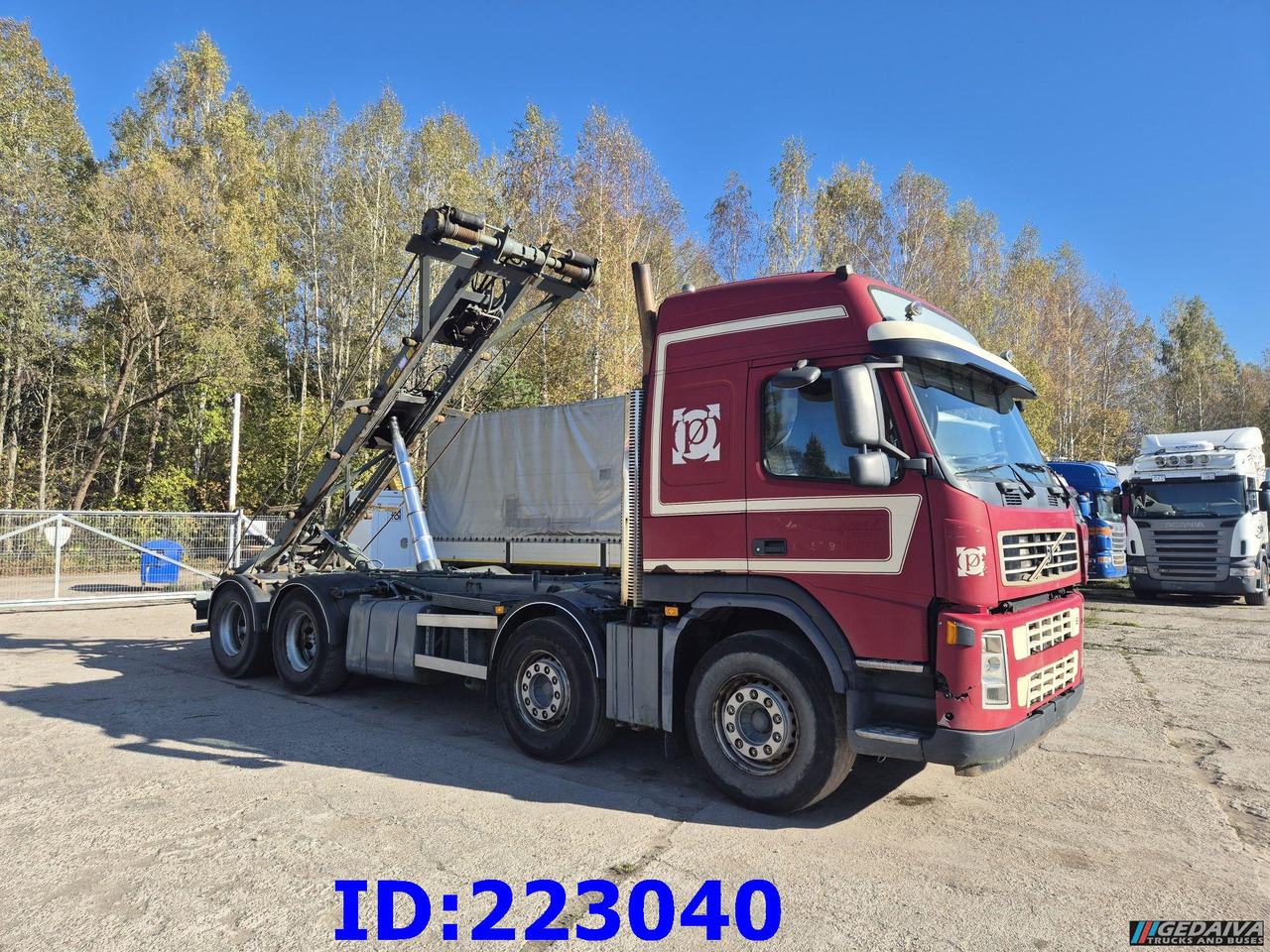 VOLVO FM12 420HP 8x2 - Truk pembawa sistem kabel: gambar 4 VOLVO FM12 420HP 8x2 - Truk pembawa sistem kabel: gambar 4