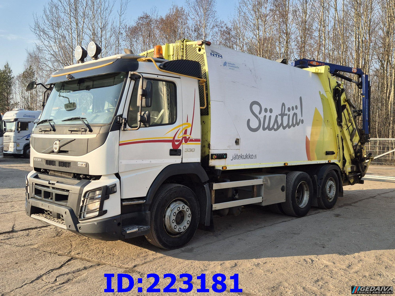 VOLVO FMX 11 330HP 6x2 (Steering axel) - Euro6 - Truk sampah: gambar 1 VOLVO FMX 11 330HP 6x2 (Steering axel) - Euro6 - Truk sampah: gambar 1