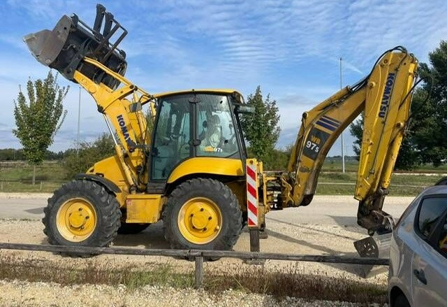 Komatsu WB 97 S - Backhoe loader: gambar 5 Komatsu WB 97 S - Backhoe loader: gambar 5