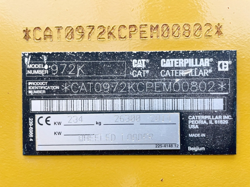 Caterpillar 972 K (3970) - Wheel loader: gambar 5 Caterpillar 972 K (3970) - Wheel loader: gambar 5